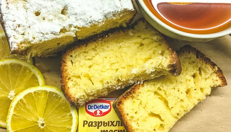 Лимонный кекс