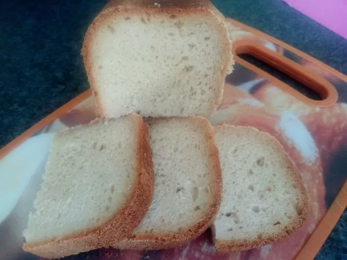 Картофельный хлеб с поджаренным лучком