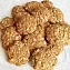Овсяное печенье с жареным арахисом