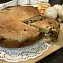 Заливной пирог с курицей и грибами 