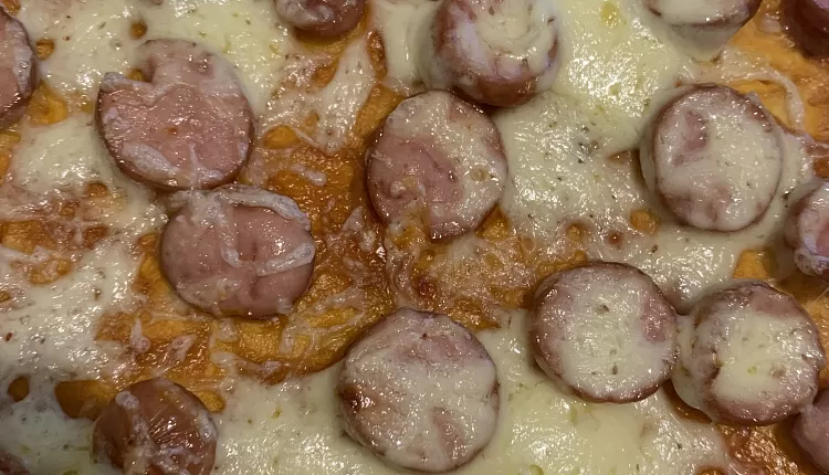 Простая пицца на кефире