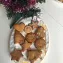 Новогоднее песочное печенье