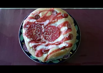 Крабовый микс пицца
