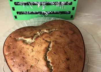 Пирог с конфетками