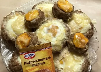 Гнезда из фарша