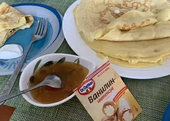 Блины на молоке