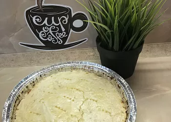 Запеканка из картофеля и мясного суфле