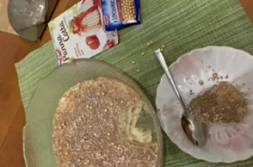 Десерт из песочного печенья на новый лад
