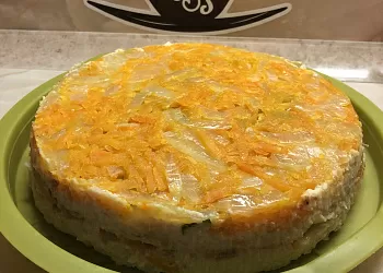 Запеканка из овощей и индейки
