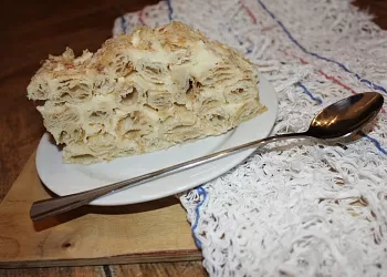 Торт «Ленивое полено»