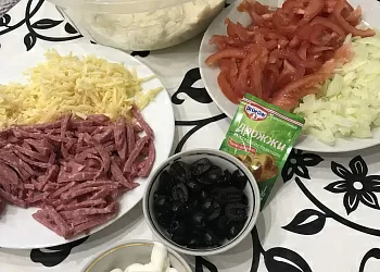 Пицца по деревенски 