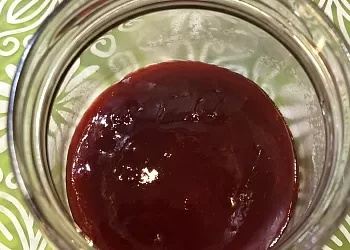 Желе из красной смородины