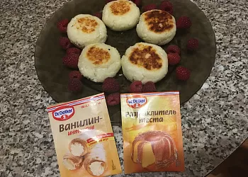 Сырники с кокосовой стружкой 
