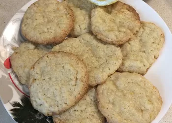 Лимонное сахарное печенье