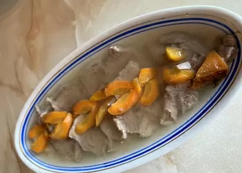 Заливное из свиного языка