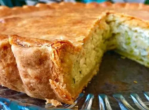 Фото рецепта Пирог с луком