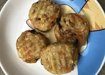 Морковно-овсяное печенье