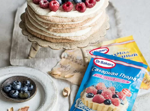 Фото рецепта Торт Дакуаз 