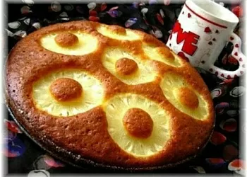 Пирог из ананасов