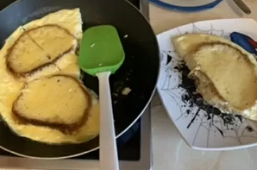 Гренки с сыром