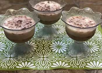 Бананово-молочный десерт