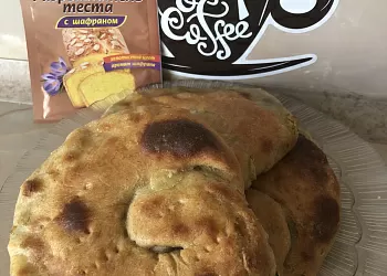 Лепешки с картошкой и луком на кефире