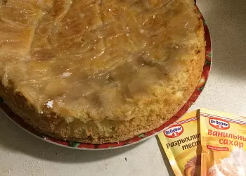 Простой яблочный пирог