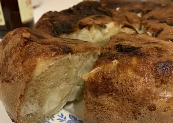 Запеканка с яблоками