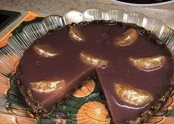 Желейный тортик без выпечки