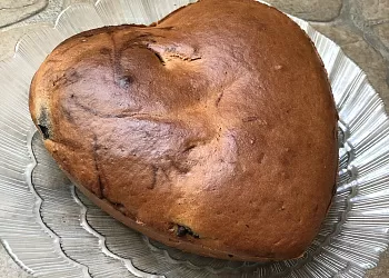 Кекс с шоколадной начинкой