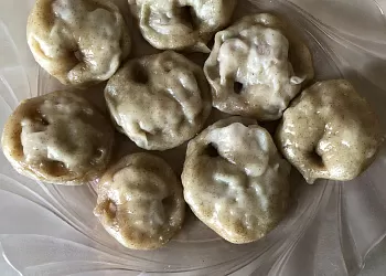 Пельмени в пароварке с рубленным мясом