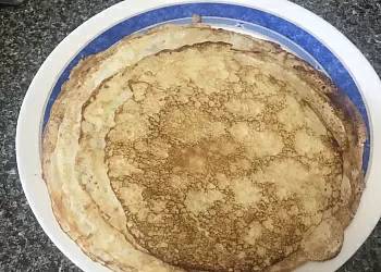 Блины на белом йогурте