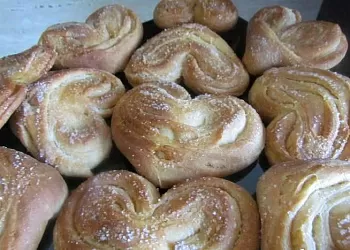 Плюшки с сахаром