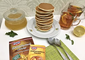 Американские панкейки на молоке