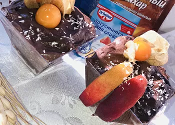 Пирожное в стаканчике