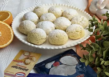 Творожное печенье с цедрой