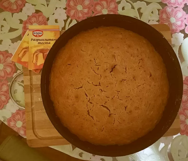 Тыквенный пирог с мёдом и корицей фото рецепта
