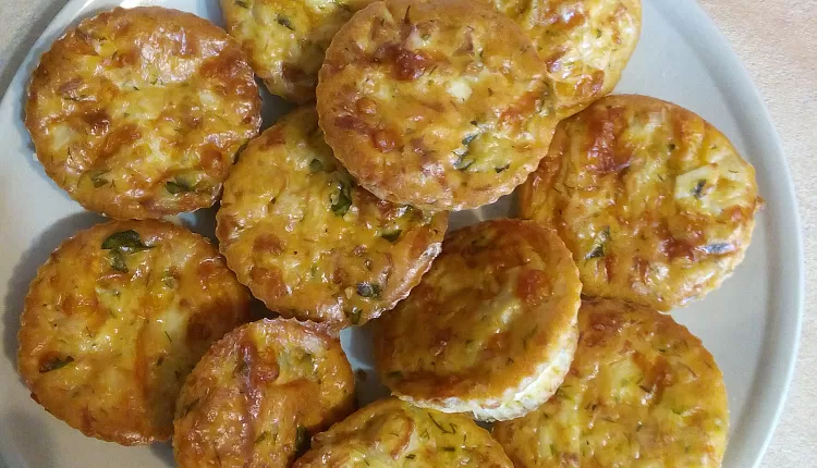Кексы из кабачков