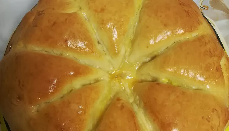Пирог  с капустой и картошкой 
