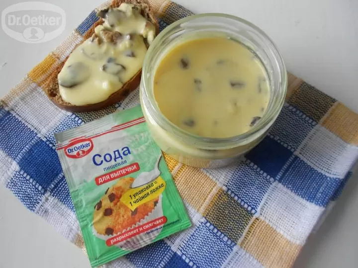 Плавленый сыр с шампиньонами фото