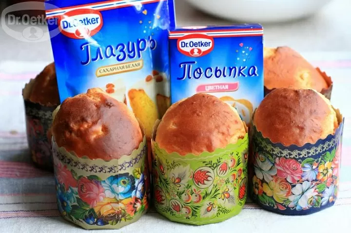 Пасхальный кулич на сливках фото рецепта