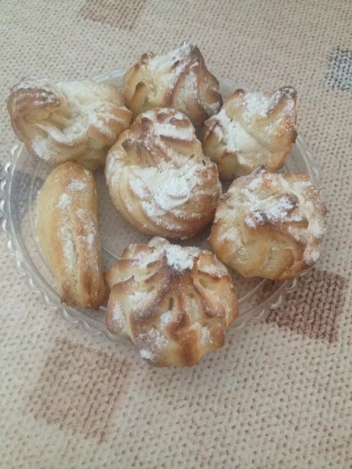 Быстрые эклеры фото