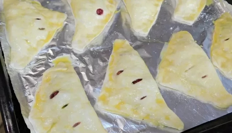 Конвертики с яблоками