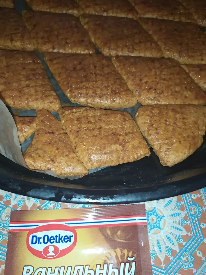 Быстрые медовые печеньки фото