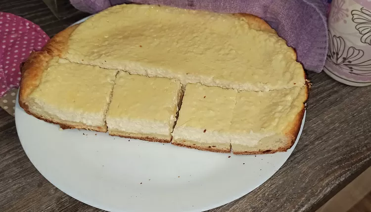 Ватрушка с медом и лимоном