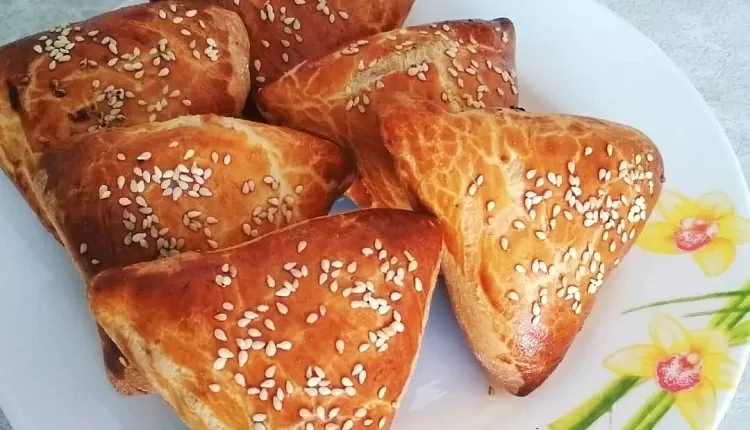Самса с курицей 