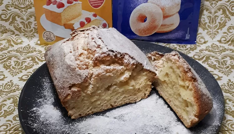 Лимонный кекс