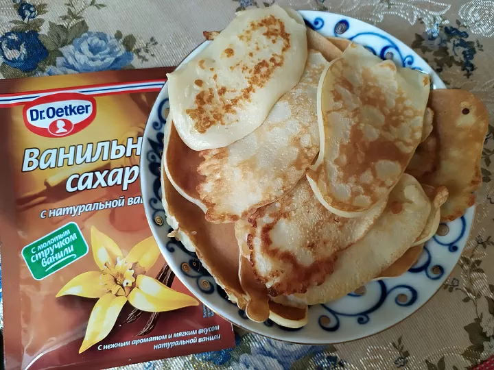 Ванильные оладушки фото рецепта