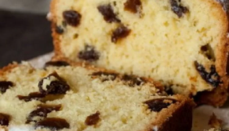 Творожный кекс с изюмом 