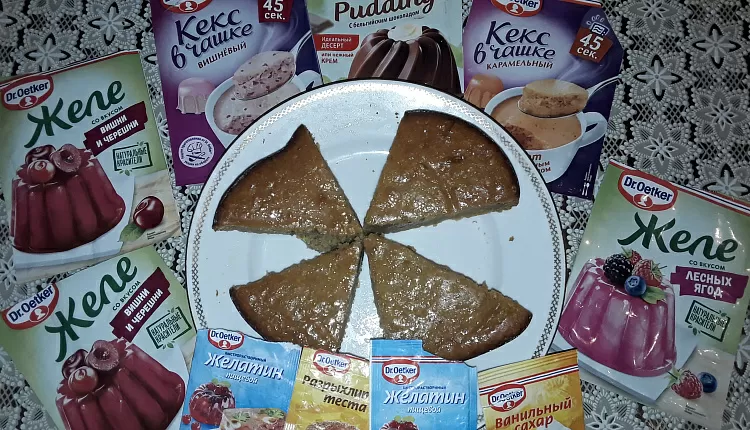 Ванильный кекс с изюмом